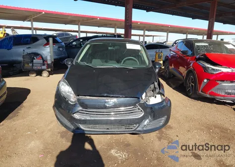 2018 Ford Fiesta Se из США, поврежденный, VIN 3FADP4BJ5JM129382